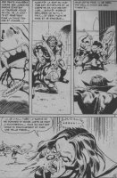 Scan Episode Morbius le Vampire Vivant pour illustration du travail du Scénariste Steve Gerber